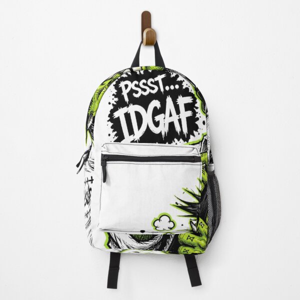 Item preview, Sarcastic Green Goblin - PSSST IDGAF Attitude designed and sold by GHOSTFABRIC.
