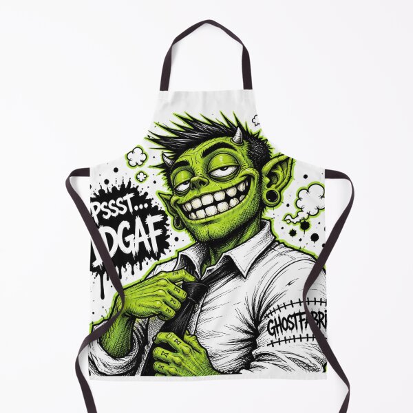 Item preview, Sarcastic Green Goblin - PSSST IDGAF Attitude designed and sold by GHOSTFABRIC.