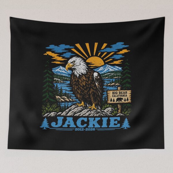 Item preview, Jackie The Eagle Free designed and sold by WildHeartsStore.