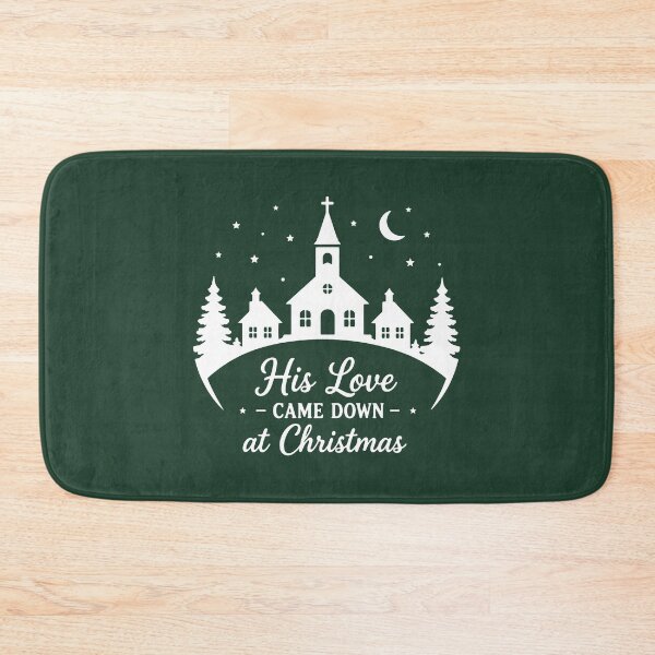 Item preview, His Love Came Down at Christmas – Festive Holiday Art designed and sold by Tklezardesigns.