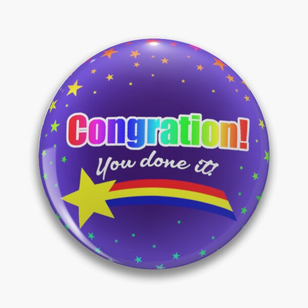 Item preview, Congratulatory "Congration! You done it!" Balloon designed and sold by Beeptea.