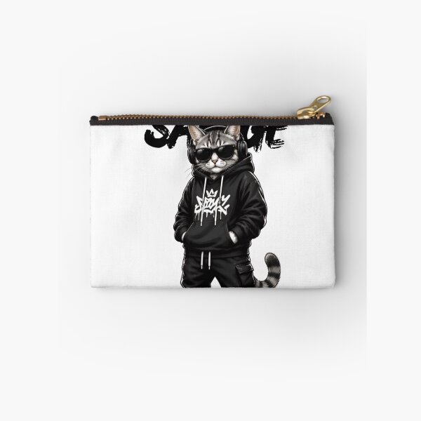 Item preview, Savage Cool Cat Streetwear Hoodie Sunglasses designed and sold by WelLarsDigitals.