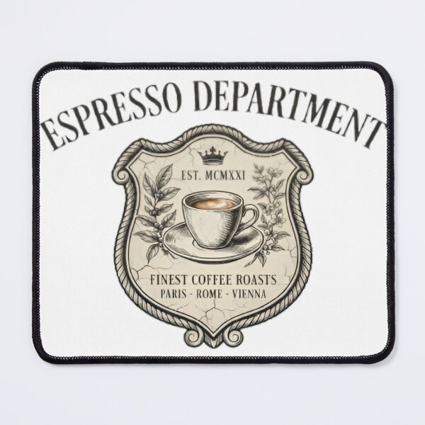 Item preview, ESPRESSO DEPARTMENT designed and sold by Aktarstore.