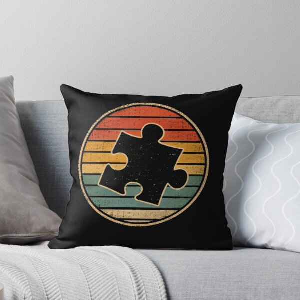 Item preview, Autism Awareness Vintage 70s 80s Autism Puzzle  designed and sold by Moizento.