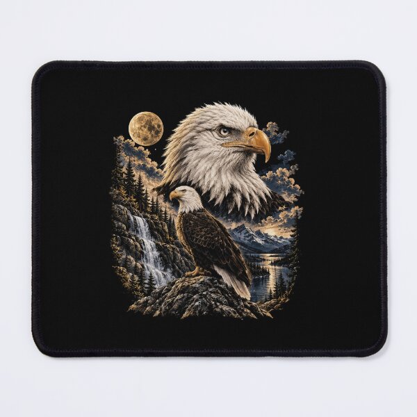 Item preview, Jackie The Eagle, Big Bear Eagle Lover Memorial designed and sold by WildHeartsStore.