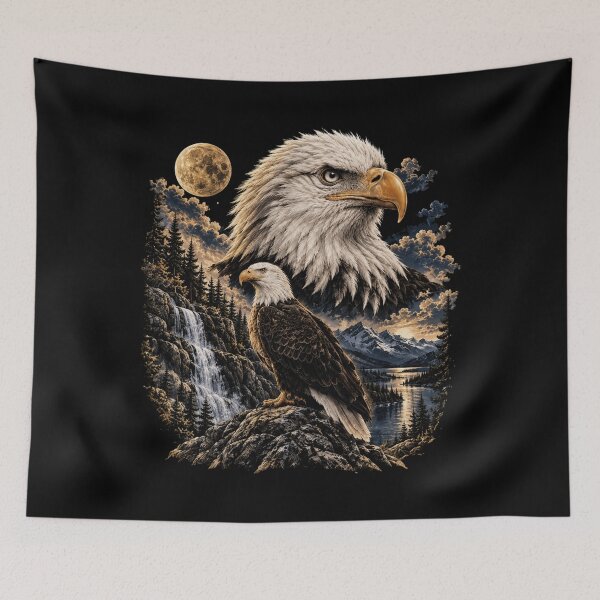 Item preview, Jackie The Eagle, Big Bear Eagle Lover Memorial designed and sold by WildHeartsStore.