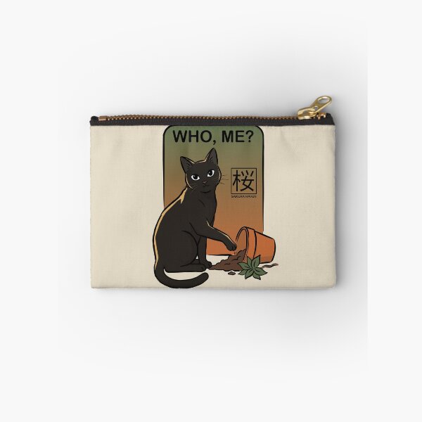 Item preview, Innocent Black Cat Plant Disaster designed and sold by SakuraHaven.