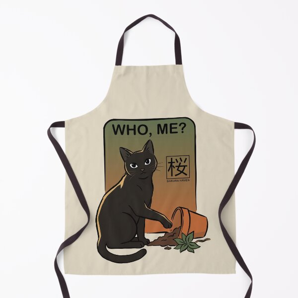 Item preview, Innocent Black Cat Plant Disaster designed and sold by SakuraHaven.