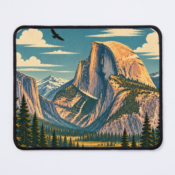 Item preview, Yosemite National Park Vintage Travel Sticker designed and sold by WAUZ.
