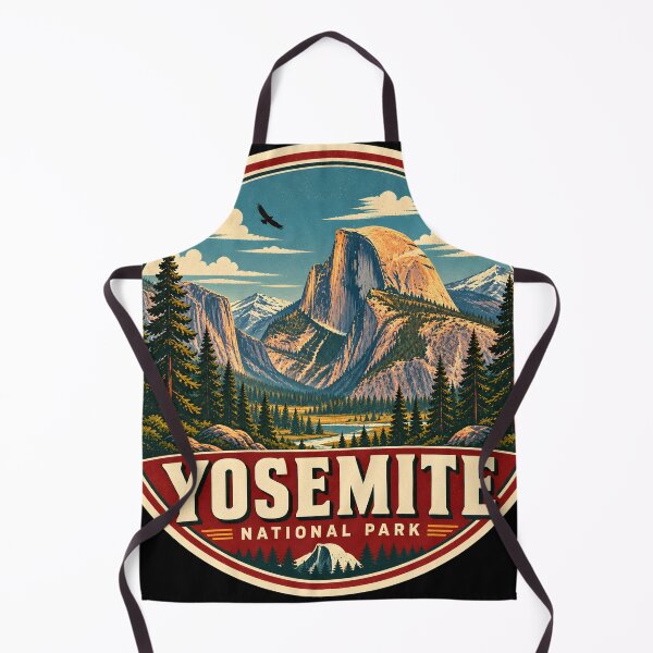 Item preview, Yosemite National Park Vintage Travel Sticker designed and sold by WAUZ.