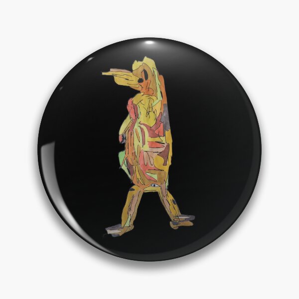 Item preview, Crispy - Channeled  Expressionist Line Figure designed and sold by energyoflove333.