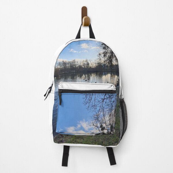 Item preview, Peaceful Swan on a Serene Lake designed and sold by EmberEchoArt.