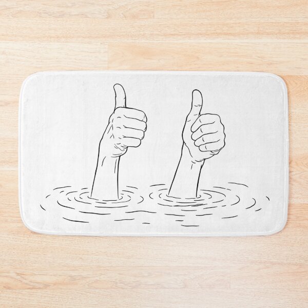 Item preview, Barely Surviving but Everything is fine - adult humor graphic (black) designed and sold by ZERO-MIND.