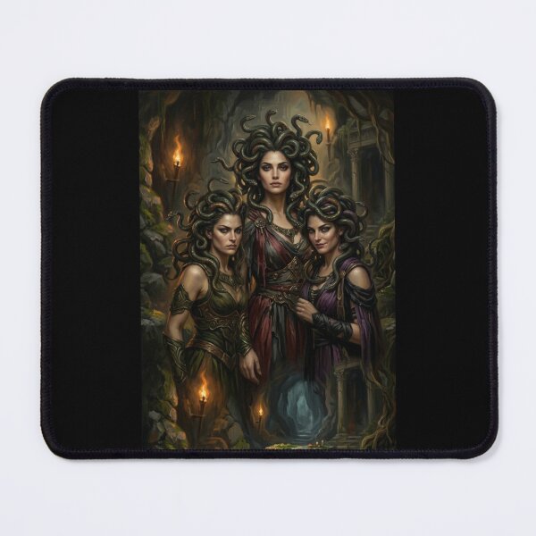 Item preview, Medusa and her sisters designed and sold by Qween-of-Arts.