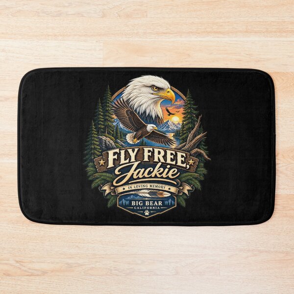 Item preview, Jackie Forever Our Queen Bald Eagle Memorial Tribute designed and sold by CirceRavens.