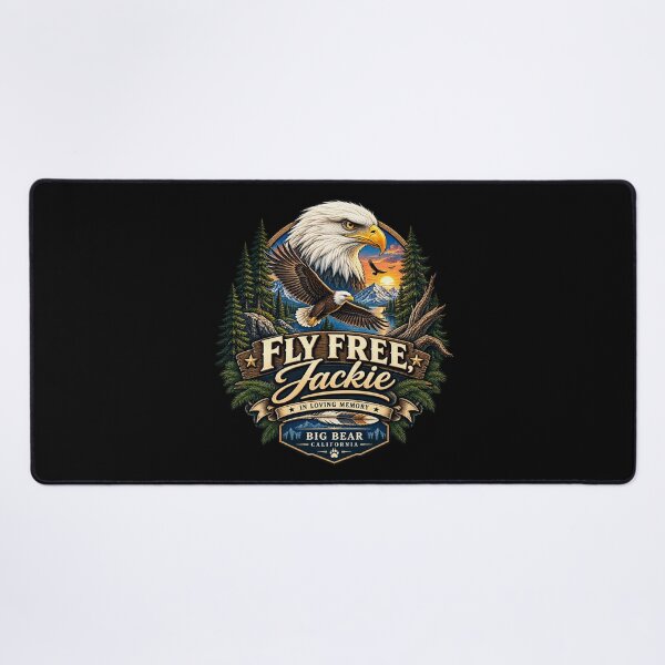 Item preview, Jackie Forever Our Queen Bald Eagle Memorial Tribute designed and sold by CirceRavens.