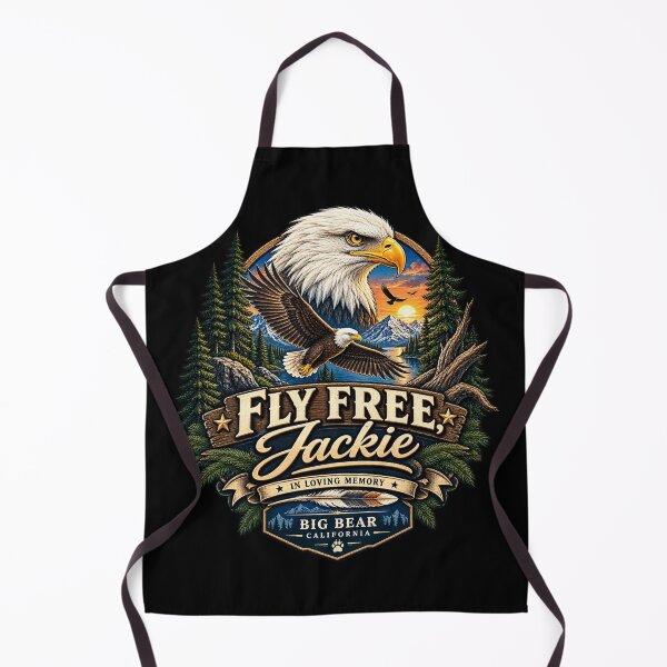 Item preview, Jackie Forever Our Queen Bald Eagle Memorial Tribute designed and sold by CirceRavens.