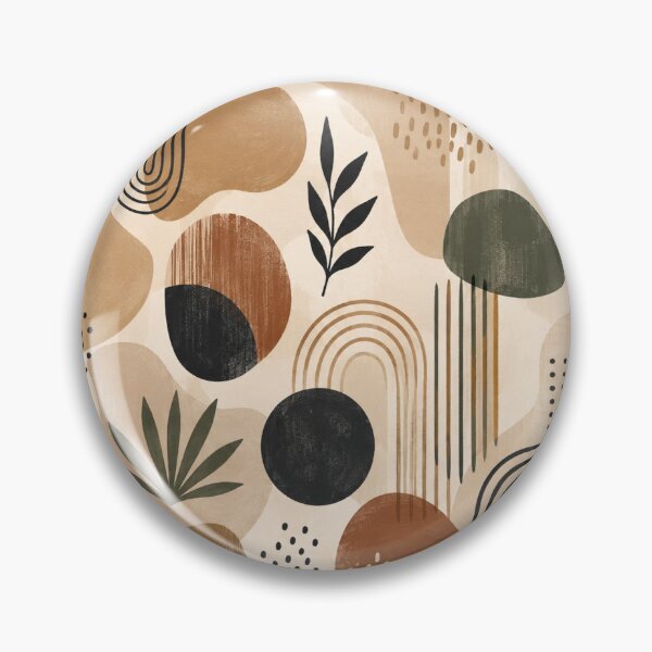 Artikelvorschau, Organic Boho Abstract Shapes Pattern entworfen und verkauft von Donartpictures.