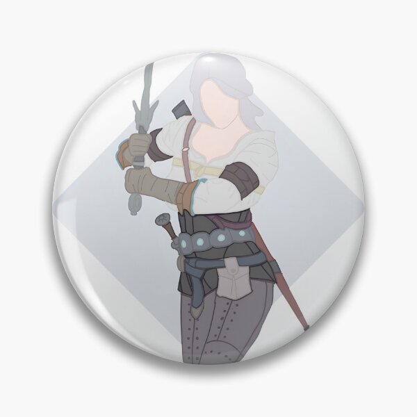 Item preview, Ciri The Witcher Warrior Art ⭐⭐⭐⭐⭐ designed and sold by younhimself.