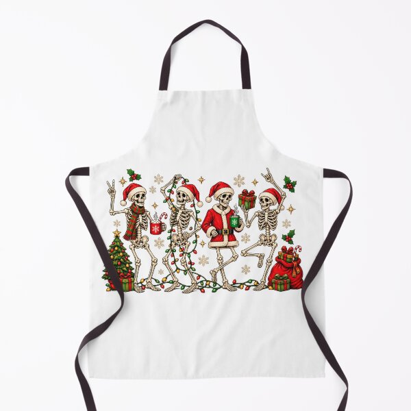 Item preview, Christmas Skeleton T-Shirt – Funny Spooky Santa Skeletons Holiday Shirt designed and sold by ARTwy.