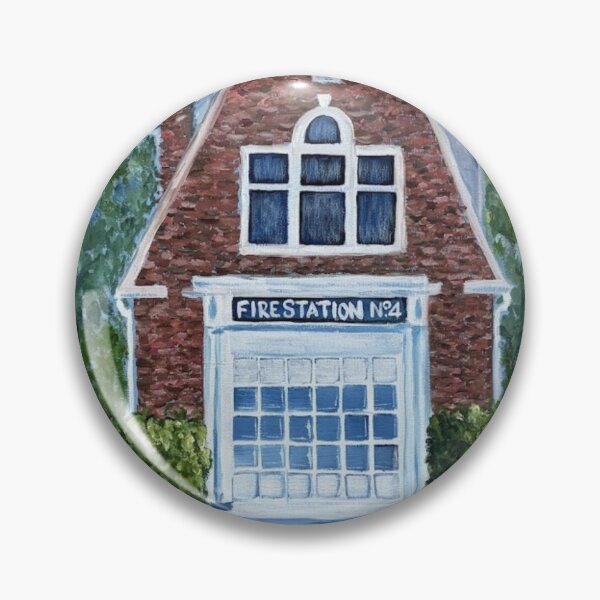 Item preview, Fire House No 4 designed and sold by LaurieMArt.