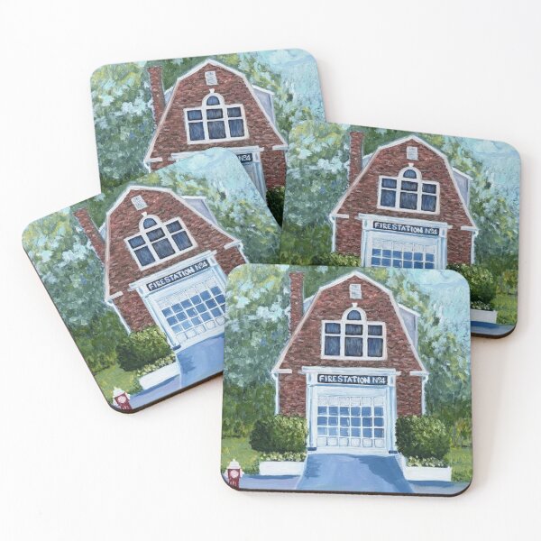 Item preview, Fire House No 4 designed and sold by LaurieMArt.