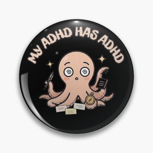 Item preview, My ADHD has ADHD Funny ADHD Octopus designed and sold by T-version.