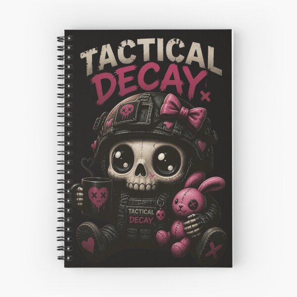 Item preview, Tactical Decay Creepy Cute Skull designed and sold by ERODED SELF.