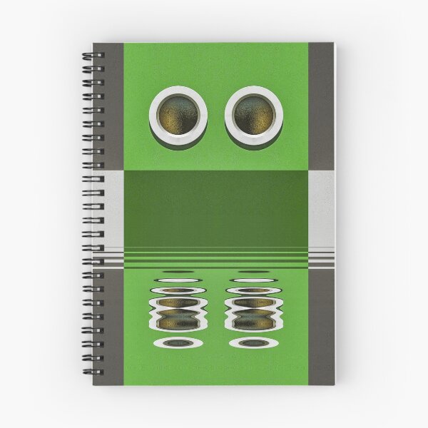 Item preview, twin port-holes on a geometric urban green and grey wall designed and sold by mister-john.
