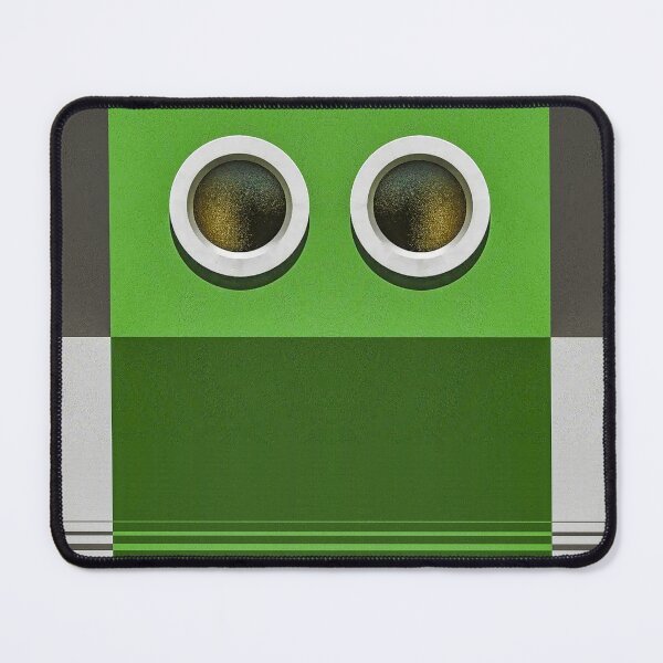 Item preview, twin port-holes on a geometric urban green and grey wall designed and sold by mister-john.