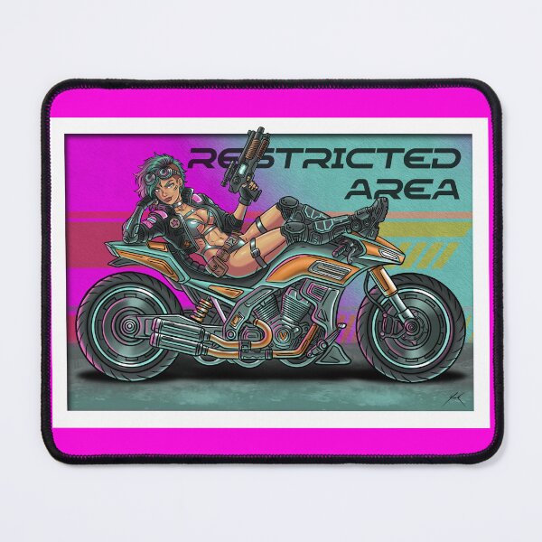 Item preview, Cyberpunk Pin-up designed and sold by Magic-Ynk.