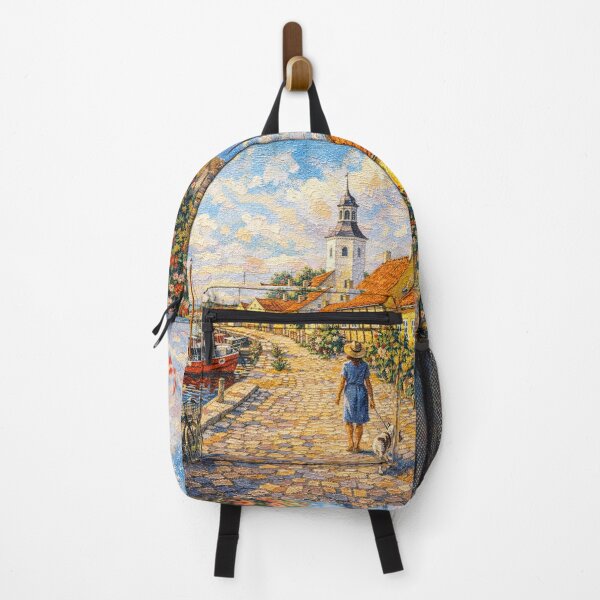 Item preview, A painting of Dragor, Denmark – A Beautiful City in Europe. designed and sold by GalleryKauffeld.
