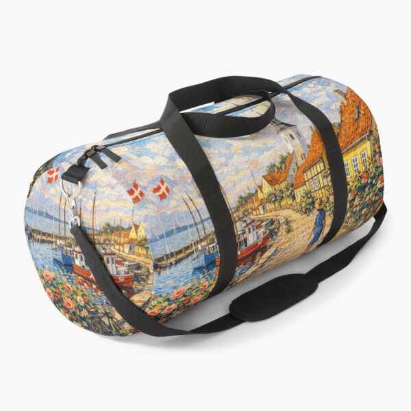Item preview, A painting of Dragor, Denmark – A Beautiful City in Europe. designed and sold by GalleryKauffeld.