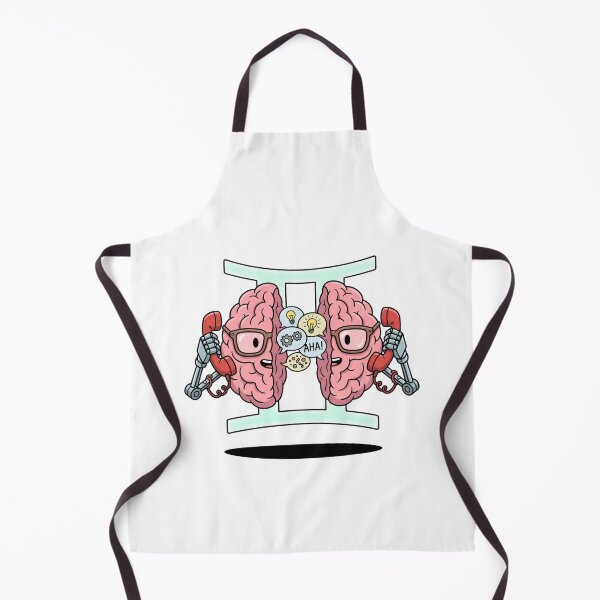 Item preview, Cyborg Brains Inside Gemini Sign Internal Dialogue Communications designed and sold by Rare By Hero.