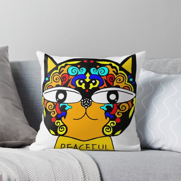Item preview, Affirmation Mandala Cat vol 1 - PEACEFUL designed and sold by MugshotCats.