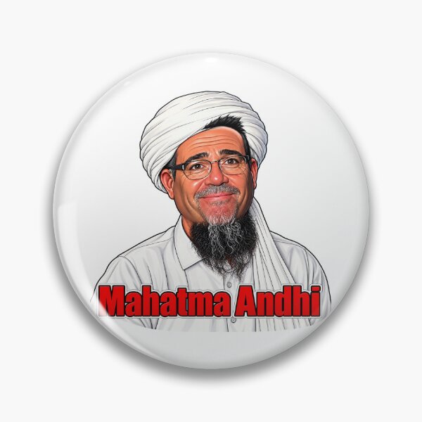 Item preview, Andy Burnham Mahatma Andhi Funny British Political Parody designed and sold by UrbanKangaroo.
