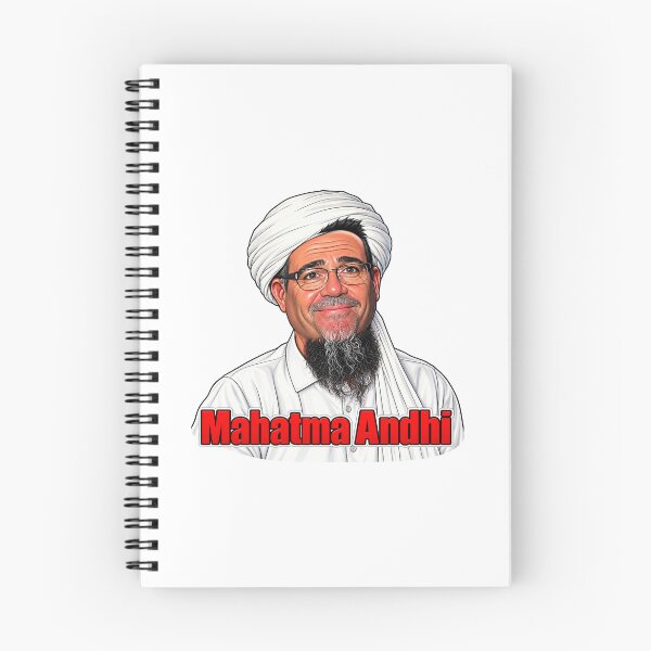 Item preview, Andy Burnham Mahatma Andhi Funny British Political Parody designed and sold by UrbanKangaroo.