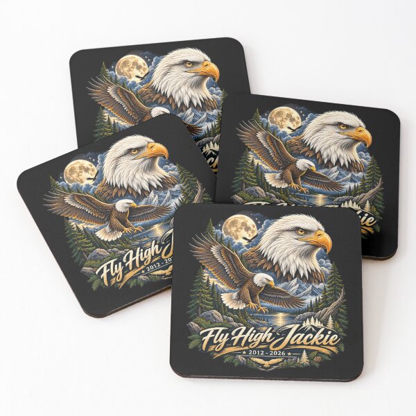 Item preview, Jackie Forever Our Queen Bald Eagle Memorial Tribute designed and sold by CirceRavens.