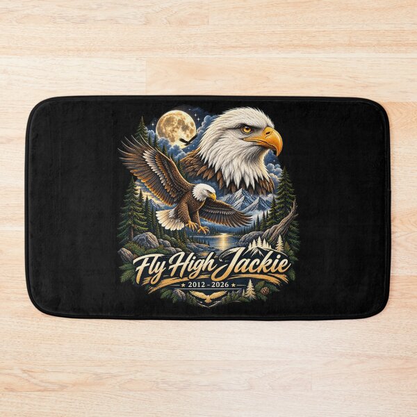 Item preview, Jackie Forever Our Queen Bald Eagle Memorial Tribute designed and sold by CirceRavens.