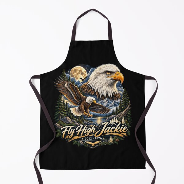 Item preview, Jackie Forever Our Queen Bald Eagle Memorial Tribute designed and sold by CirceRavens.