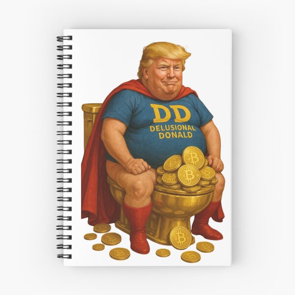 Item preview, Delusional Donald Trump designed and sold by Kathleen M Bush.