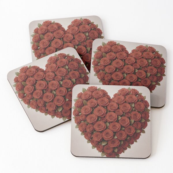 Item preview, Red Rose Heart designed and sold by Realproplyai.