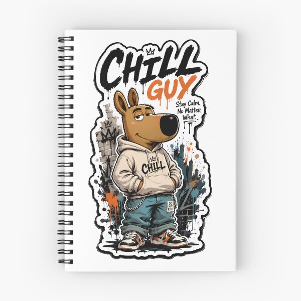 Item preview, Just Chill Guy Funny Meme Cartoon Dog Character Relax Design designed and sold by DUMEJE.