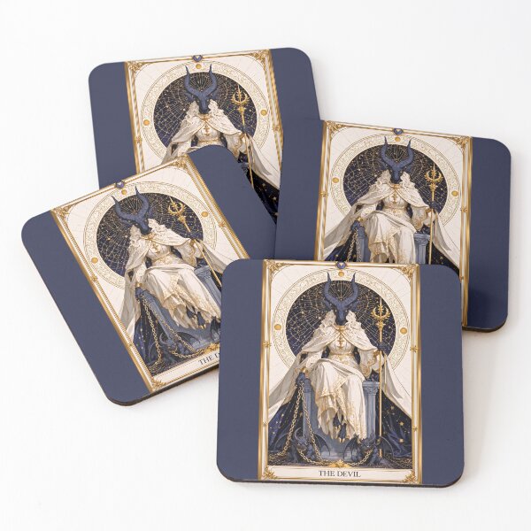 Item preview, The Devil Tarot Dark Gothic Occult designed and sold by MythicMood.