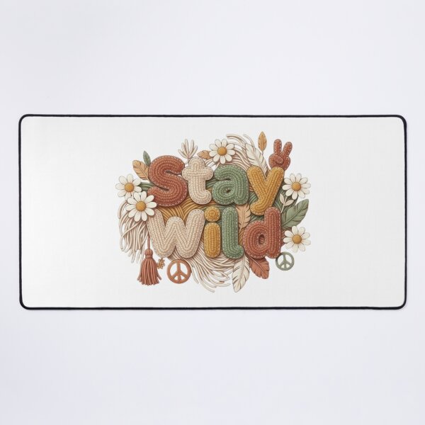 Item preview, Stay Wild Boho – Free Spirit Wildflower Hippie Design designed and sold by 4U---Store.