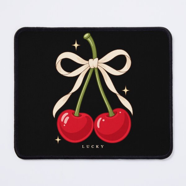 Item preview, Lucky Cherry Minimal Y2K designed and sold by Doodle Souq.