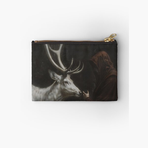 Item preview, Mystical Stag and Hooded Witch Under Crescent Moon designed and sold by DarkHolyQueen.