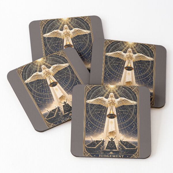 Item preview, Judgement Tarot Dark Gothic Vintage Occult Art designed and sold by MythicMood.