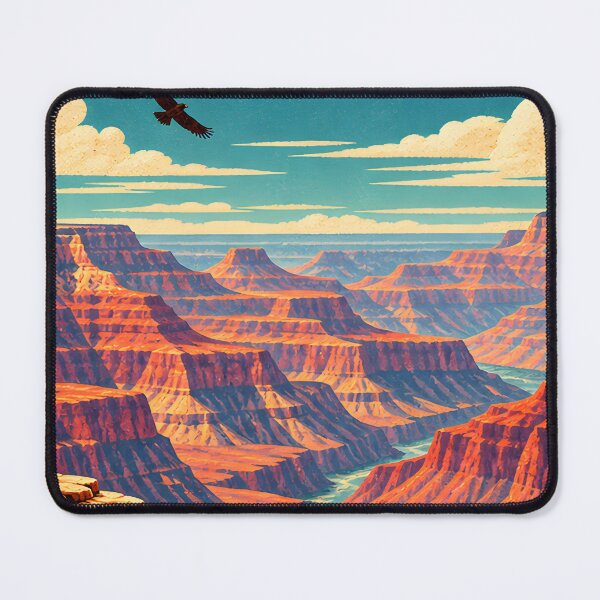 Item preview, Grand Canyon National Park Vintage Travel Sticker designed and sold by WAUZ.