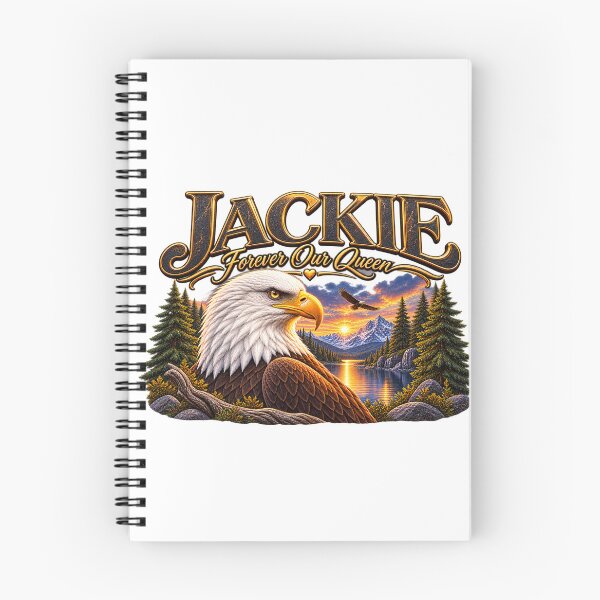Item preview, Jackie Forever Our Queen Bald Eagle Memorial Tribute designed and sold by CirceRavens.
